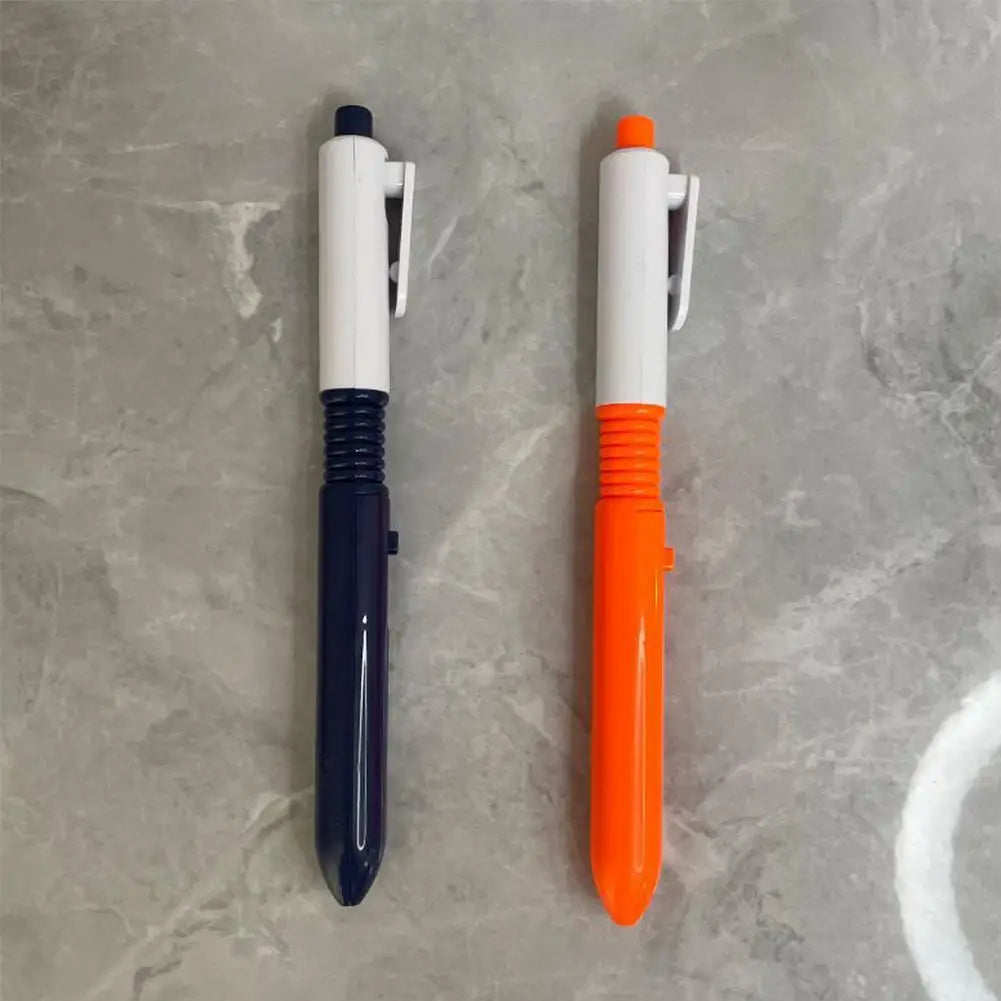 Water Gun Pen Ballpoint Pen Prank Novelty Gadgets for Kids Party Favors 2 in 1 Funny Prank Retractable Pens with Water Spray Pen