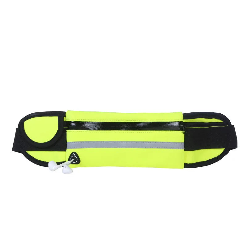 Sports Waist Bag - Waterproof Snug-fitting Shock-absorbing Running Gadget - Water Bottle Holder Mobile Phone Bag