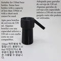 3D Catapult Beer Bottle Opener Launcher Fun Gadget for Home Bar Party Outdoor Camping BBQ Gift