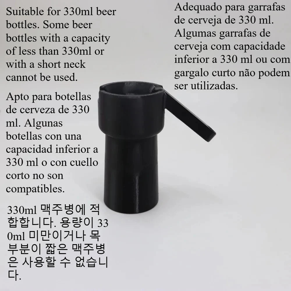 3D Catapult Beer Bottle Opener Launcher Fun Gadget for Home Bar Party Outdoor Camping BBQ Gift