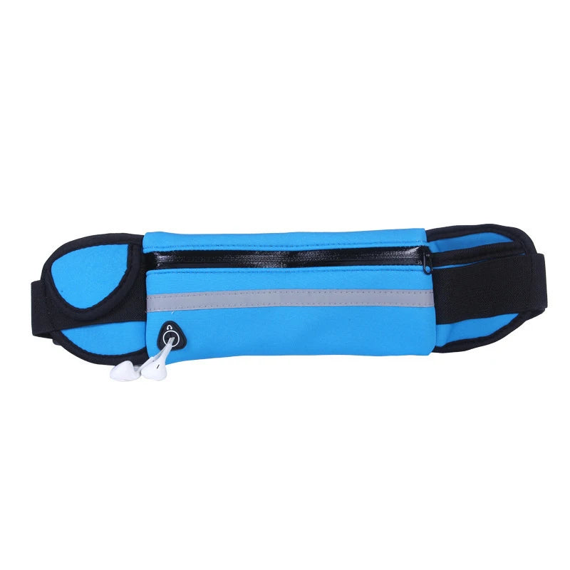 Sports Waist Bag - Waterproof Snug-fitting Shock-absorbing Running Gadget - Water Bottle Holder Mobile Phone Bag
