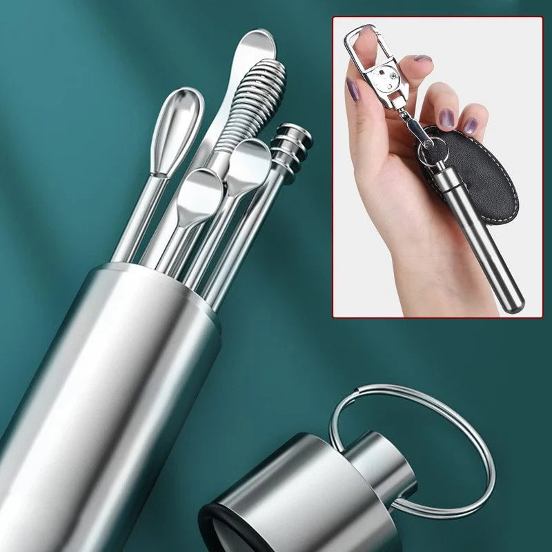 Earwax Removal Tools Ear Wax Cleaner Pick Digging Artifact Earpick Cleaning Ears Remover For Clean Your Kit Gadgets