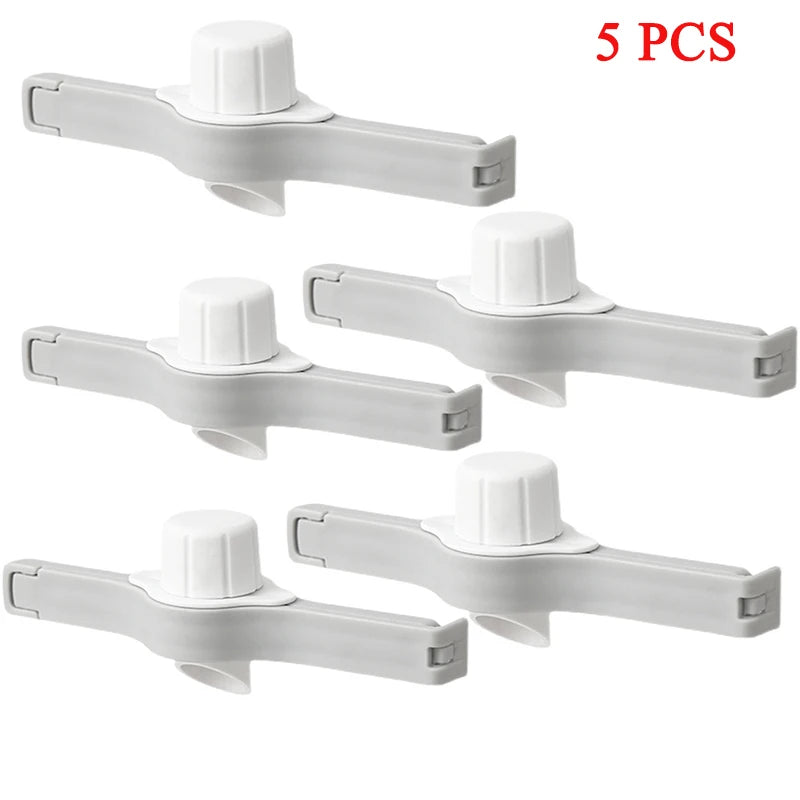 Kitchen Storage Food Snack Sealing Bag Clips Screw Cap Seasoning Bag Milk Powder Bag Preservation Clip Gadgets Home Accessories