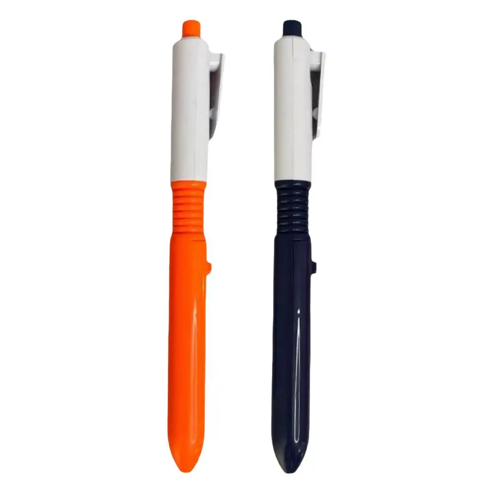 Water Gun Pen Ballpoint Pen Prank Novelty Gadgets for Kids Party Favors 2 in 1 Funny Prank Retractable Pens with Water Spray Pen