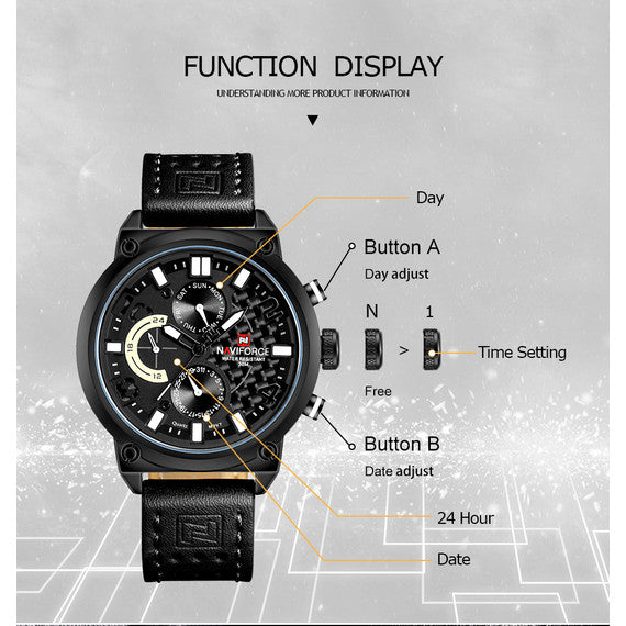 NAVIFORCE SHADOW Quartz L