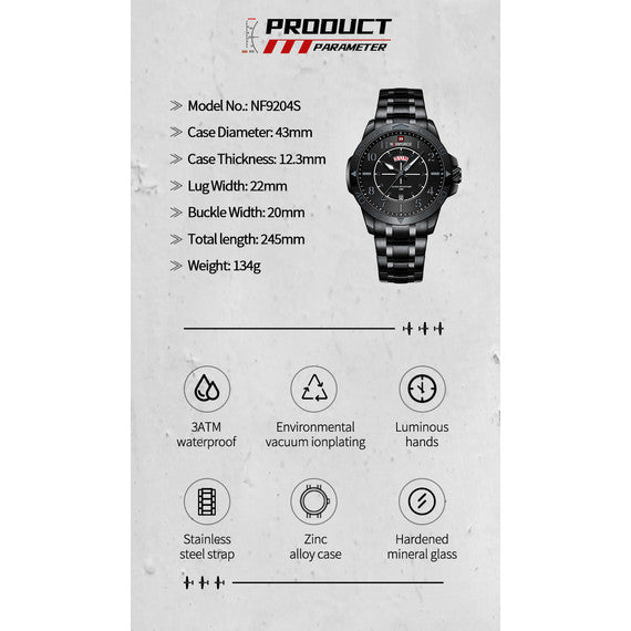 NAVIFORCE CLIFF Quartz S