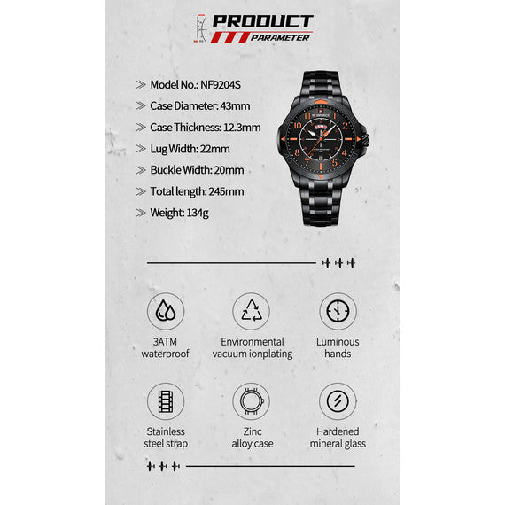 NAVIFORCE CLIFF Quartz S