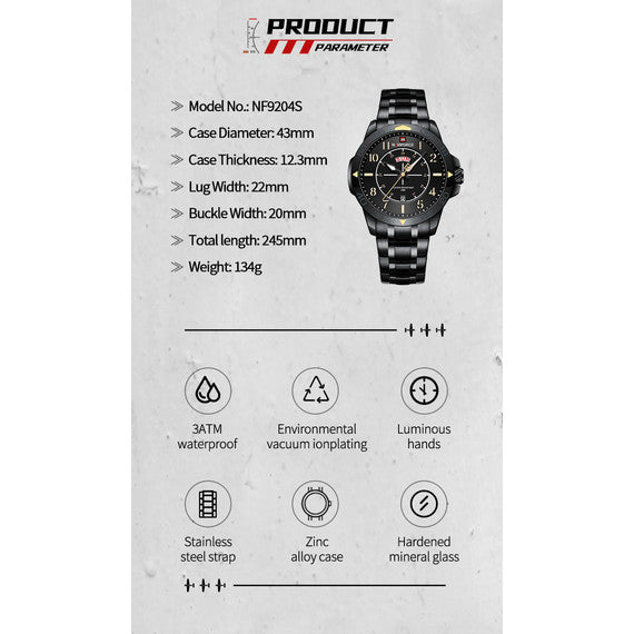 NAVIFORCE CLIFF Quartz S