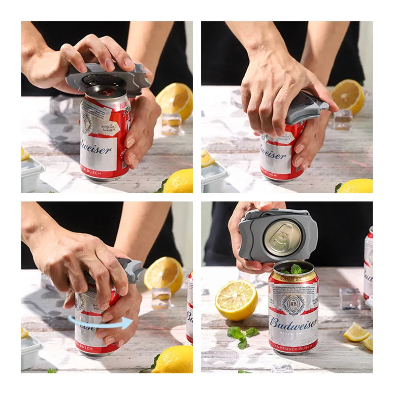 1pcs Multifunctional Portable Beer Can Opener, Cap Cut Coke Bottle Quick Opener, Party Bar Potluck Opener, Household Gadgets