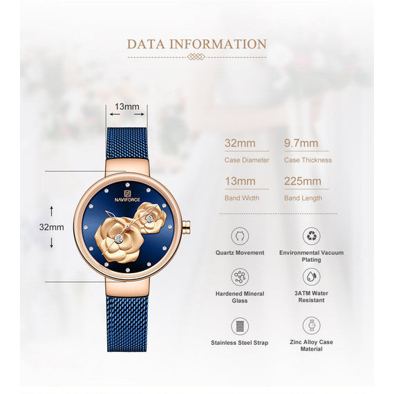 NAVIFORCE ROMANCE Quartz S