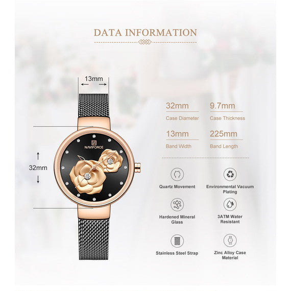 NAVIFORCE ROMANCE Quartz S