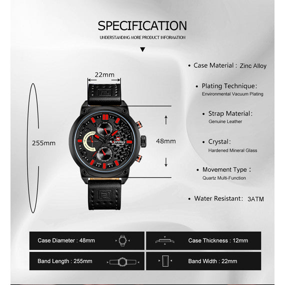 NAVIFORCE SHADOW Quartz L