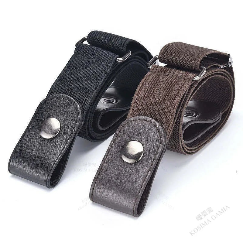 Magic Gadget Elastic Waist Tightening Belt Womens Invisible Jeans Lazy Belt Waist Size Adjustment Non-slip Durable