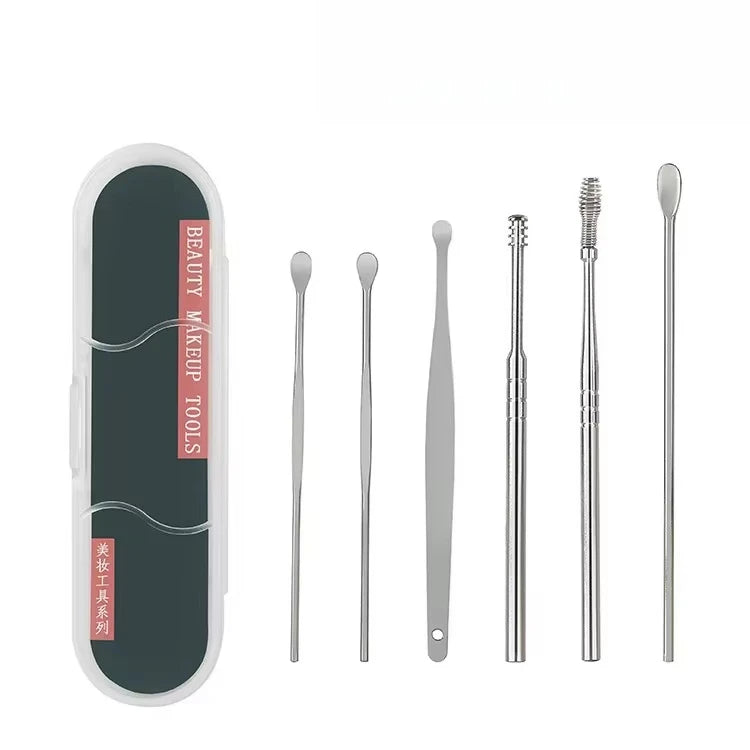 Earwax Removal Tools Ear Wax Cleaner Pick Digging Artifact Earpick Cleaning Ears Remover For Clean Your Kit Gadgets