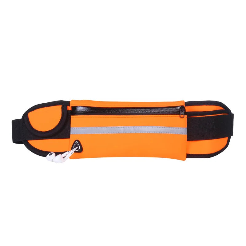 Sports Waist Bag - Waterproof Snug-fitting Shock-absorbing Running Gadget - Water Bottle Holder Mobile Phone Bag