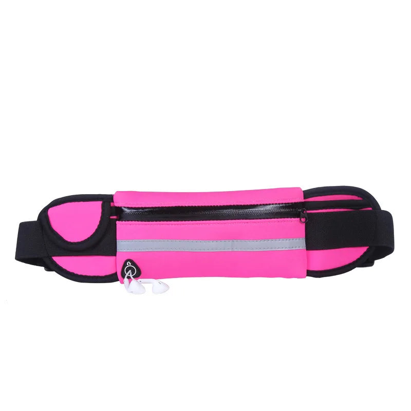 Sports Waist Bag - Waterproof Snug-fitting Shock-absorbing Running Gadget - Water Bottle Holder Mobile Phone Bag