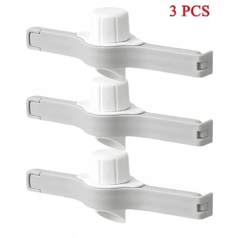 Kitchen Storage Food Snack Sealing Bag Clips Screw Cap Seasoning Bag Milk Powder Bag Preservation Clip Gadgets Home Accessories