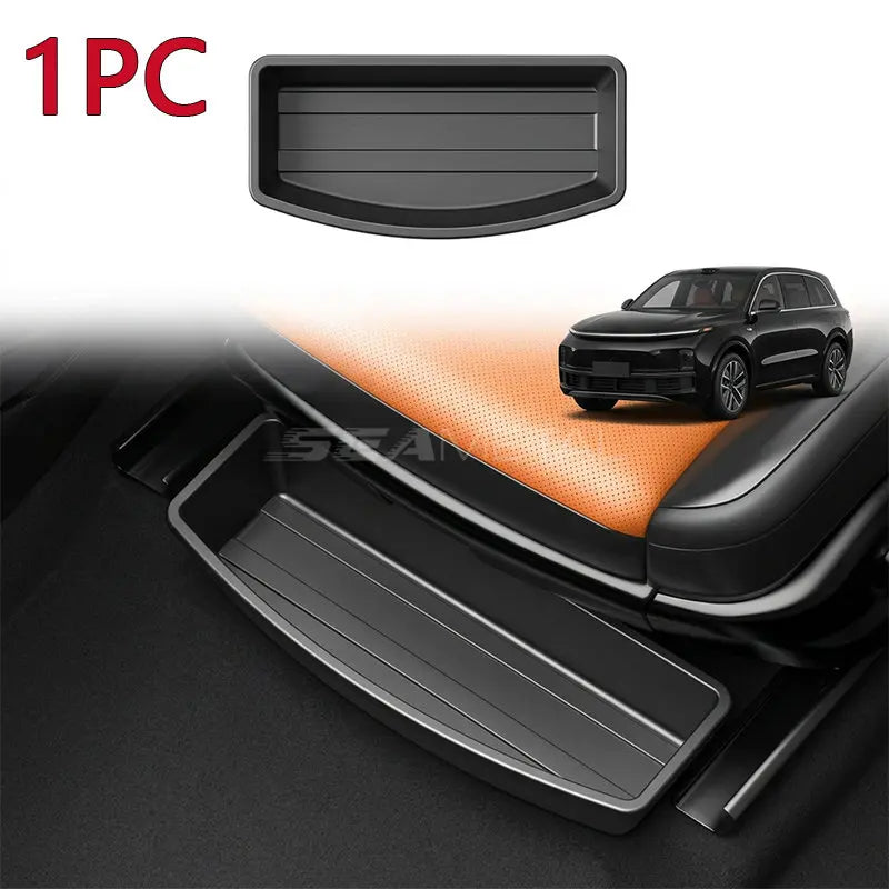 SEAMETAL Under Seat Storage Box Universal Car Seat Bottom Organizer Box Removable Storage Box Gadget Case Universal Accessories