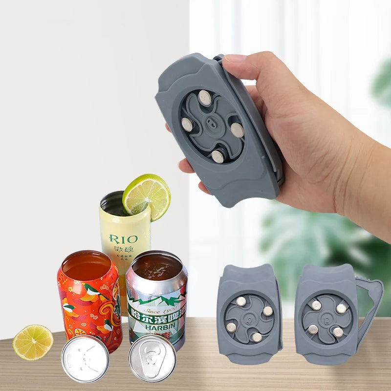 1pcs Multifunctional Portable Beer Can Opener, Cap Cut Coke Bottle Quick Opener, Party Bar Potluck Opener, Household Gadgets