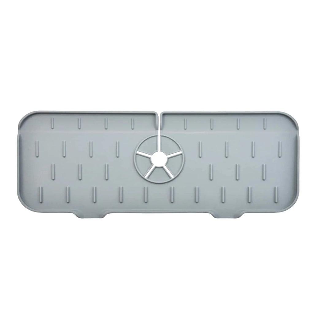 Kitchen Gadgets Silicone Faucet Absorbent Pad Shelf Sink Splash Catcher Countertop Protective Mat Bathroom Drain Mat Acceesories
