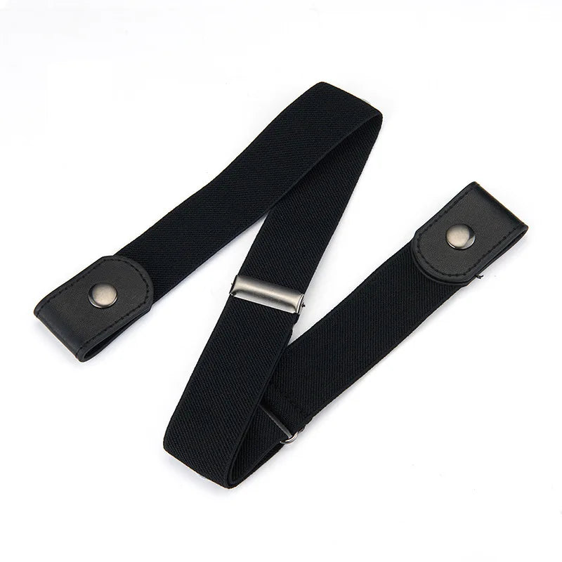 Magic Gadget Elastic Waist Tightening Belt Womens Invisible Jeans Lazy Belt Waist Size Adjustment Non-slip Durable