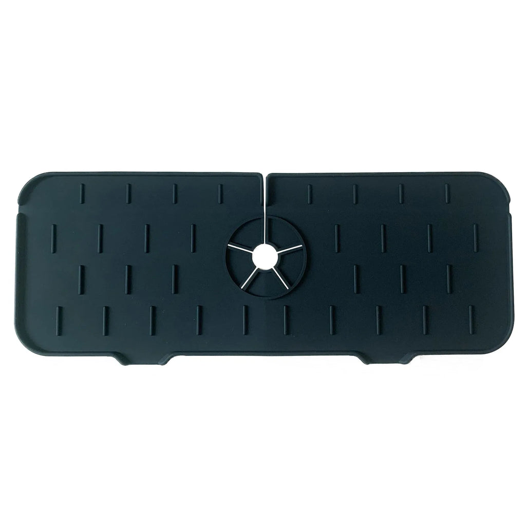 Kitchen Gadgets Silicone Faucet Absorbent Pad Shelf Sink Splash Catcher Countertop Protective Mat Bathroom Drain Mat Acceesories