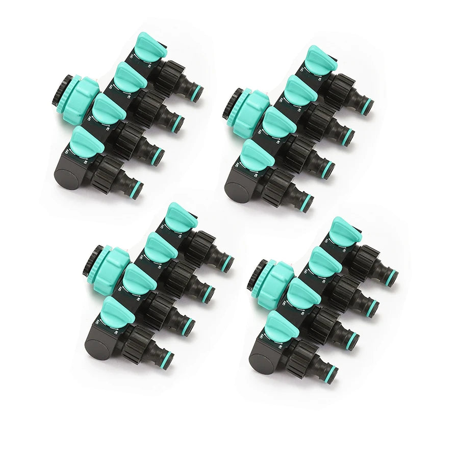 Watering Hose Connection Water Line Splitter Garden Gadgets Irrigation System Connector Agriculture Gardening Parts Supplies