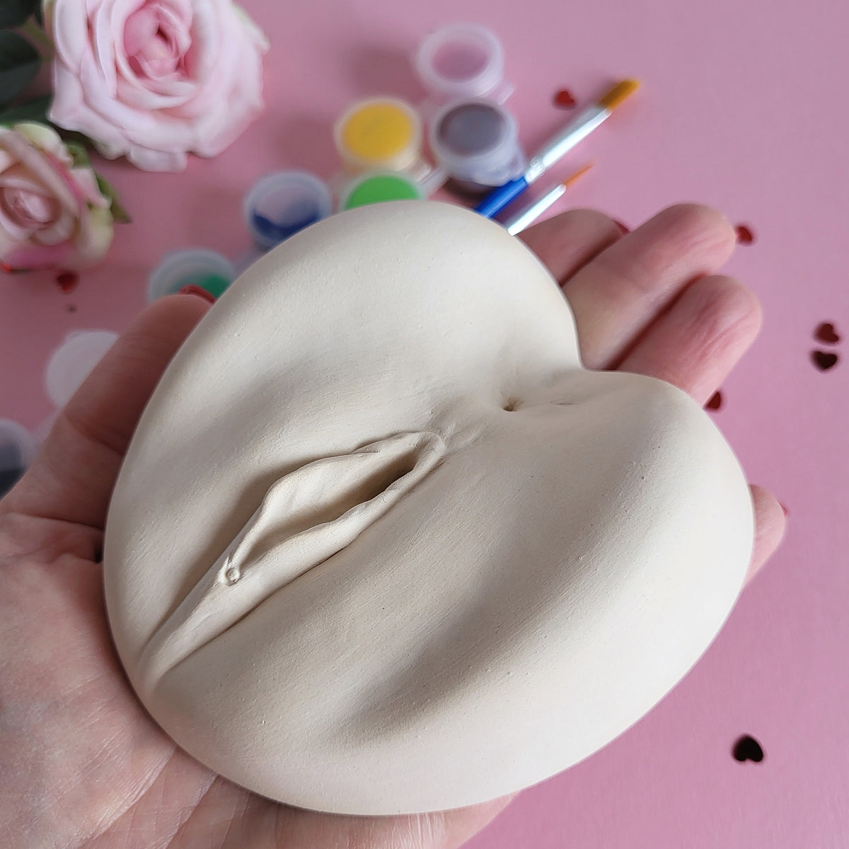 DIY Ceramic Vagina Painting Kit for Bachelorette Parties