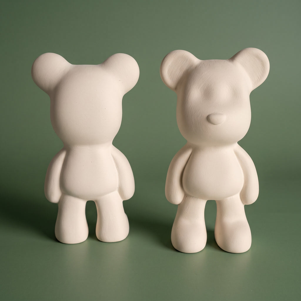 DIY Ceramic Teddy Bear Painting Kit