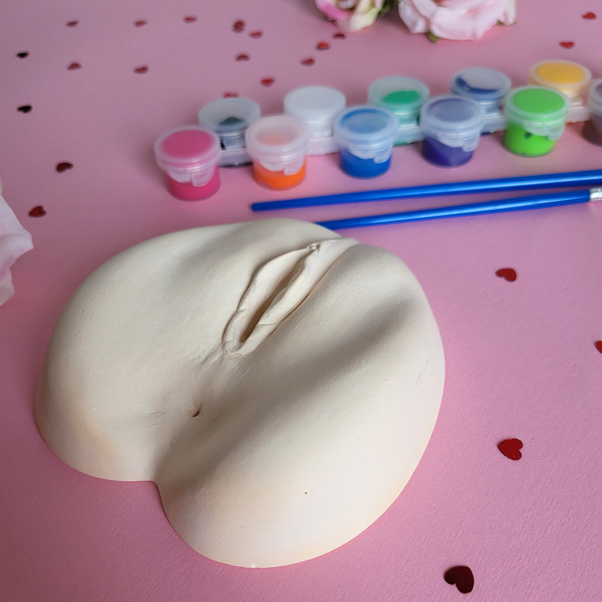 DIY Ceramic Vagina Painting Kit for Bachelorette Parties