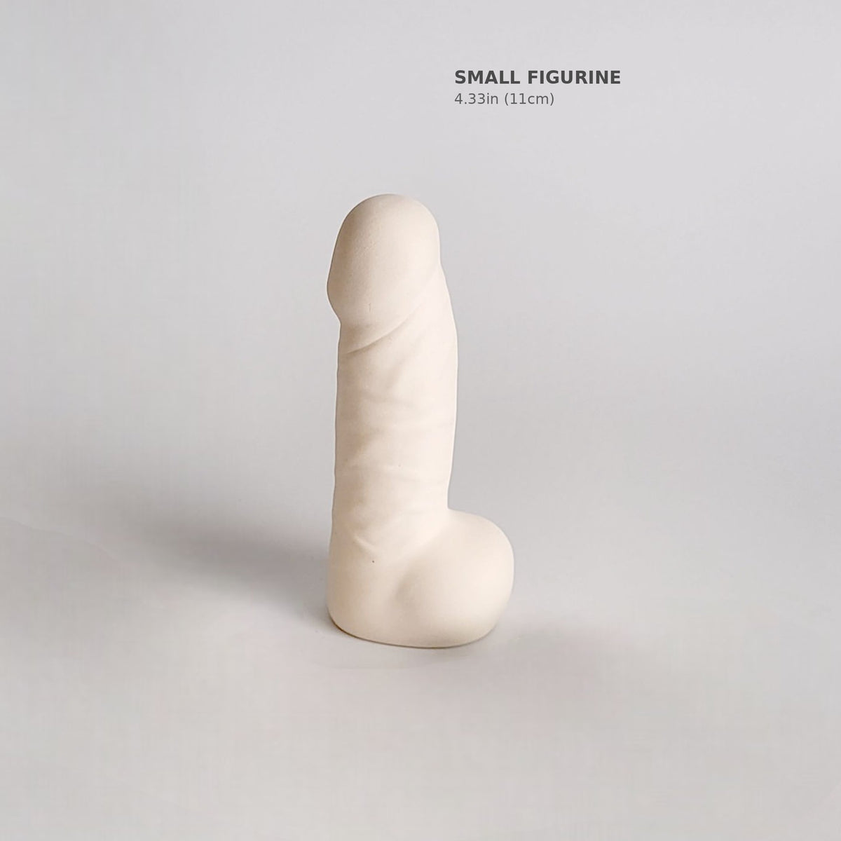 Ceramic penis with paints - bachelorette coloring kit