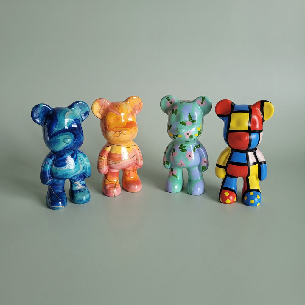 DIY Ceramic Teddy Bear Painting Kit